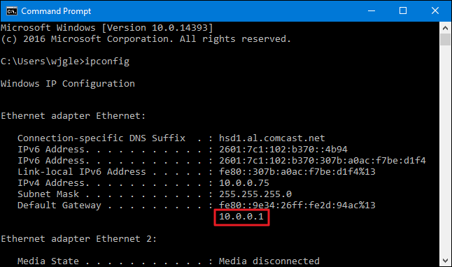 router gateway